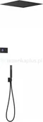 Zestawy prysznicowe - Tres Shower Technology zestaw prysznicowy czarny 09288561NM - miniaturka - grafika 1