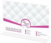 Pojemniki biurowe - Announce Announce A4 stojak uchwyt na znak stojący, krajobraz 47701 - miniaturka - grafika 1