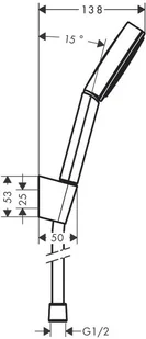 Hansgrohe Pulsify Zestaw prysznicowy natynkowy czarny mat 24301670 - Zestawy prysznicowe Hansgrohe Pulsify Zestaw prysznicowy natynkowy czarny mat 24301670 - Zestawy prysznicowe - miniaturka - grafika 1