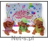 Lalki dla dziewczynek - Hipo Lalka mały bobas gumowy 20cm p12 - miniaturka - grafika 1