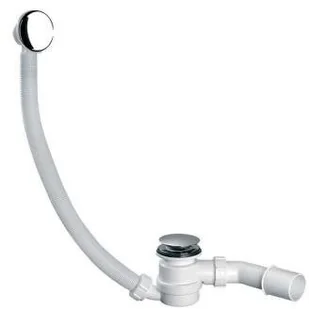 McAlpine Polska syfon wannowy click-clack chrom HC2600CL - Syfony - miniaturka - grafika 3