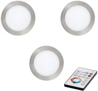 Lampy pozostałe - Eglo 78737 - SET 3x LED Ściemniane oświetlenie wpuszczane TINUS LED/17W/230V + pilot - miniaturka - grafika 1