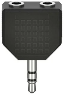Hama Adapter minijack 3.5mm 2x minijack 3.5mm 205191 > PIĄTY PRODUKT 99% - Wtyczki i adaptery - miniaturka - grafika 2