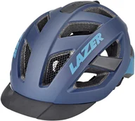 Kaski rowerowe - Lazer Cameleon Kask z moskitierą, niebieski/czarny L | 58-61cm 2022 Kaski miejskie i trekkingowe FA003714124 - miniaturka - grafika 1