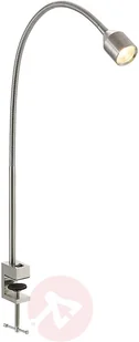 Lindby Lindby Hanilo lampa z klipsem LED, nikiel - Lampy stojące - miniaturka - grafika 3