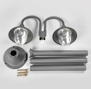 Lindby MADEA - 2-punktowa lampa uliczna - Lampy ogrodowe - miniaturka - grafika 5