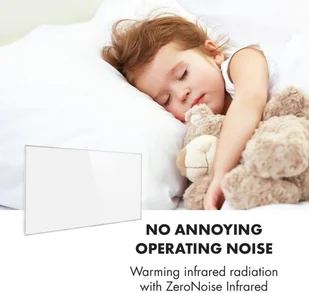 Klarstein Klarstein Wonderwall 60 Promiennik podczerwieni 60 x 100 cm 600 W timer tygodniowy IP24 kolor biały ACO14-Wonderwal-600 - Ogrzewanie przenośne - miniaturka - grafika 8