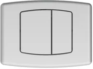 Przyciski spłukujące - KK-POL Przycisk spłukujący do stelaża M04 SATYNA chrom matowy - miniaturka - grafika 1