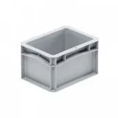 Pojemniki przemysłowe - Bekuplast Pojemnik skrzynka plastikowa pełna B/LY 200x150x120 B/LY 120 - miniaturka - grafika 1