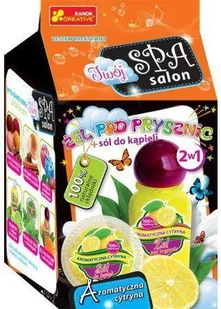 Ranok Żel pod prysznic + sól do kapieli Aromatyczna cytryna CREATIVE - Zabawki kreatywne - miniaturka - grafika 3
