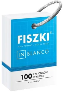 Cztery Głowy Fiszki in blanco. 100 kartoników w kratkę - Pozostałe języki obce - miniaturka - grafika 2