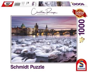 Puzzle PQ 1000 Christian Ringer Praskie łabędzie - Puzzle Puzzle PQ 1000 Christian Ringer Praskie łabędzie - Puzzle - miniaturka - grafika 3