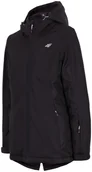 Kurtki narciarskie - 4F damska kurtka narciarska H4Z17 KUDN002 czarny S - miniaturka - grafika 1