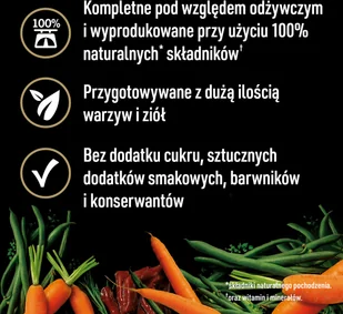 Cesar CESAR puszka 400g mokra karma pełnoporcjowa dla dorosłych psów bogata w wołowinę przybrana marchewką fasolką i ziołami 47807-uniw - Przysmaki dla psów - miniaturka - grafika 6