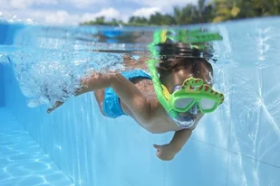 Bestway Maska Do Nurkowania Z Rurką Zwierzątka Zielona 24059 LT-9523-0 - Sprzęt do nurkowania - miniaturka - grafika 6