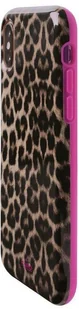 PURO Brak Glam Leopard Cover - Etui iPhone Xs / X (Leo 2) Limited edition IPCXCLEO2PNK - Etui i futerały do telefonów - miniaturka - grafika 2