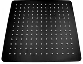 Zestawy prysznicowe - Deszczownica Czarna Slim 20 Metalowa Prysznicowa - miniaturka - grafika 1