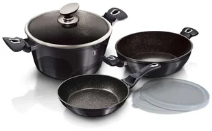 Berlinger Haus Lumarko Berlingerhaus Bh-6905 Carbon Pro BH-6905 Kinghoff - Zestawy garnków i patelni - miniaturka - grafika 6