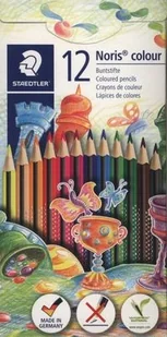 Staedtler Kredki Noris Colour trójkątne 12 kolorów - Przybory szkolne - miniaturka - grafika 2