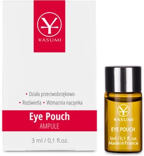 Yasumi Eye Pouch - Ampułka redukująca obrzęki i cienie pod oczami 5902479102467 - Kosmetyki pod oczy - miniaturka - grafika 2