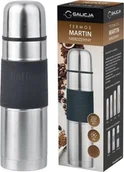 Termosy - Galicja Termos nierdzewny Martin 0.5 L antracytowy 24163 antracyt - miniaturka - grafika 1