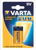 Baterie i akcesoria - Varta Bateria Longlife Ext.4122 9V 6LR61/PP3 4122101411 - miniaturka - grafika 1
