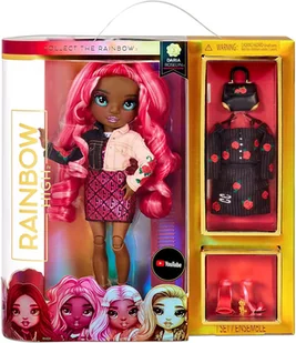 Rainbow High Rainbow High CORE Fashion Doll Rose 575733 - Lalki dla dziewczynek - miniaturka - grafika 2