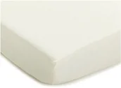 Prześcieradła dla dzieci - Zollner Julius prześcieradło z gumką dżersej do łóżka do karmienia w różnych kolorach, wymiary: 50 x 100 cm écru - miniaturka - grafika 1