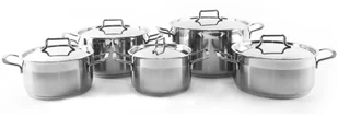 Orion Zestaw garnków / garnki 18/10 ANETT 10 el. 113089 - Zestawy garnków i patelni - miniaturka - grafika 2