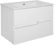 Szafki łazienkowe - Astor Szafka pod umywalkę Spectra 80 cm biała - miniaturka - grafika 1