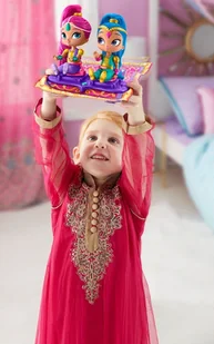 Fisher-Price Shimmer & Shine Magiczny dywan FNN02 - Figurki dla dzieci - miniaturka - grafika 4