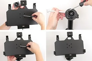 Brodit AB Uchwyt aktywny do instalacji na stałe z blokadą na kluczyk do Samsung Galaxy Tab Active Pro T540/T545/T547/T547U w oryginalnym futerale 736149 - Akcesoria do tabletów i e-booków - miniaturka - grafika 3