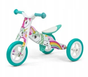 Milly Mally Pojazd 2w1 Look Unicorn - Rowerki biegowe - miniaturka - grafika 5