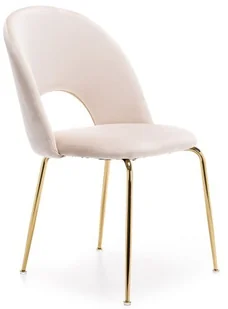 EMWOmeble KRZESŁO TAPICEROWANE KC-903-2 WELUR ZIELONY, NOGI ZŁOTY CHROM 47061 - Krzesła EMWOmeble KRZESŁO TAPICEROWANE KC-903-2 WELUR ZIELONY, NOGI ZŁOTY CHROM 47061 - Krzesła - miniaturka - grafika 2