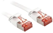 Kable miedziane - Lindy Cat.6 u/FTP RJ-45 10 m 10 m Cat6 U/FTP (STP) Biały, 47565 47565 - miniaturka - grafika 1