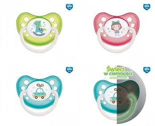 Canpol babies Smoczek kauczukowy anatomiczny Toys 6-18 m - Smoczki uspokajające - miniaturka - grafika 2