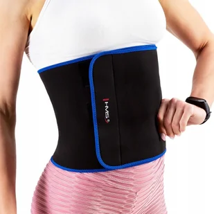 HMS BR1313 NIEBIESKI ONE SIZE WYSZCZUPLAJĄCY PAS NA BRZUCH - Ściągacze i opaski sportowe - miniaturka - grafika 9