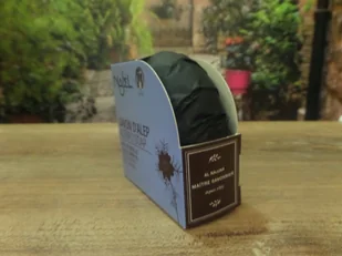 NAJEL Mydło z Aleppo z olejem z czarnuszki - Aleppo Soap Black Cumin Oil Mydło z Aleppo z olejem z czarnuszki - Aleppo Soap Black Cumin Oil - Szampony do włosów - miniaturka - grafika 4