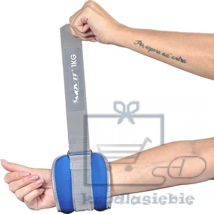 Movit Neoprenowe ciężarki mankiety odblaskowe - 2 x 2 kg - Pozostały sprzęt siłowy - miniaturka - grafika 5