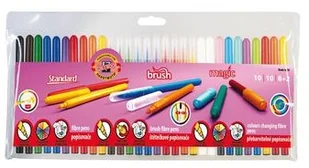 KOH-I-NOOR KOH-I-NOOR Zestaw 30 flamastrów Standard Brush i Magic WIKR-935938 WIKR-935938 - Flamastry - miniaturka - grafika 4