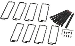 APC AR7707 Uchwyt do zarz. kablami 8 SX750mm 8sztuk w zestawie - Akcesoria do szaf serwerowych - miniaturka - grafika 3