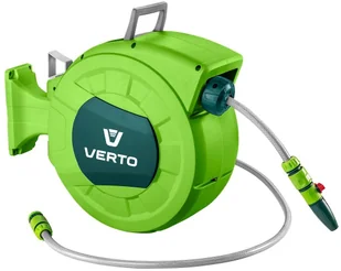 VERTO Bęben na wąż VERTO 15G891 z wężem - Węże ogrodowe i zraszacze - miniaturka - grafika 2