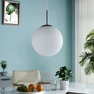Lampy sufitowe - Lampa wisząca Marike, szkło opalowe, biała - miniaturka - grafika 1