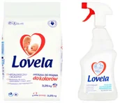 Środki do prania - Lovela Hipoalergiczny proszek do prania do kolorów 3,25 kg + Hipoalergiczny płyn do czyszczenia powierzchni 500 ml - miniaturka - grafika 1