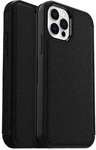 Otterbox Strada - elegancki, odporny na upadki pokrowiec ochronny z prawdziwej skóry do Apple iPhone 12/12 Pro, czarny 77-65420 - Etui i futerały do telefonów Otterbox Strada - elegancki, odporny na upadki pokrowiec ochronny z prawdziwej skóry do Apple iPhone 12/12 Pro, czarny 77-65420 - Etui i futerały do telefonów - miniaturka - grafika 1