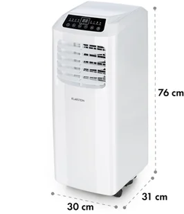 Klarstein Pure Blizzard Smart 9k, klimatyzator przenośny, 9000 BTU/2,6 kW, klasa efektywności energetycznej, A, pilot zdalnego sterowania DXJ2-PureBlzdSmrt9Kw - Klimatyzatory - miniaturka - grafika 2