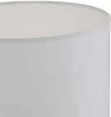 Lampy stojące - Britop Lampa stołowa Maarit z kloszem tekstylnym, biała - miniaturka - grafika 1