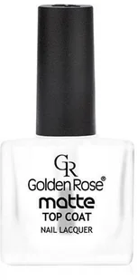 Golden Rose Matte Top Coat matowy utwardzacz do paznokci 10,5ml - Lakiery do paznokci - miniaturka - grafika 2