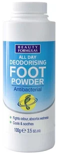 Beauty Formulas Puder do stÓp antybakteryjny 100 ml - Pielęgnacja stóp - miniaturka - grafika 2