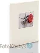 Albumy fotograficzne - Gedeon Album White (tradycyjny 40 czarnych stron) - miniaturka - grafika 1